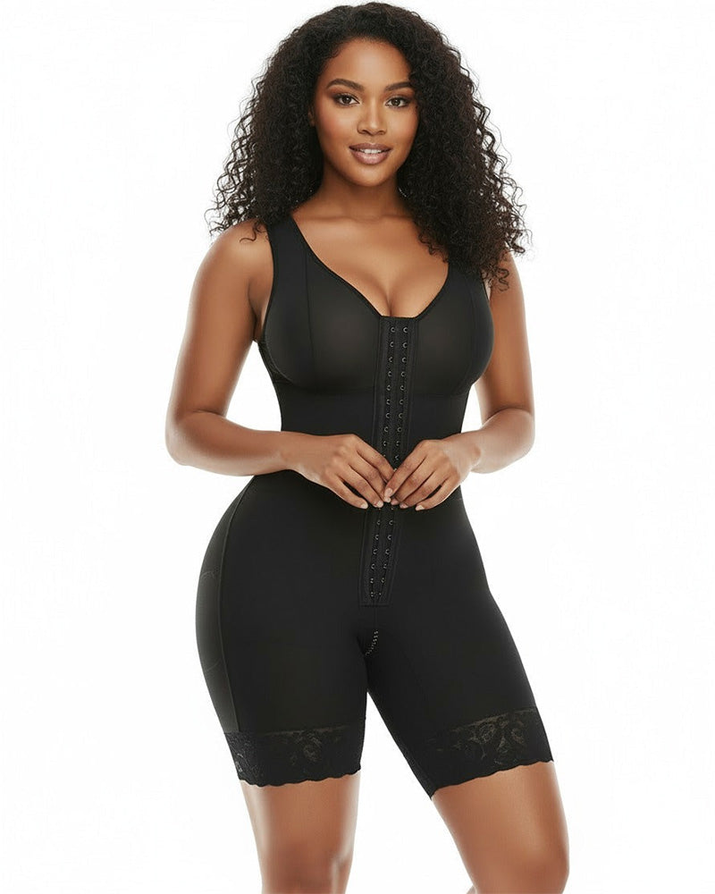Flash Sale Extra Plus Size Shaper Bodysuit Tummy Control Shapewear With Bra - Zarela