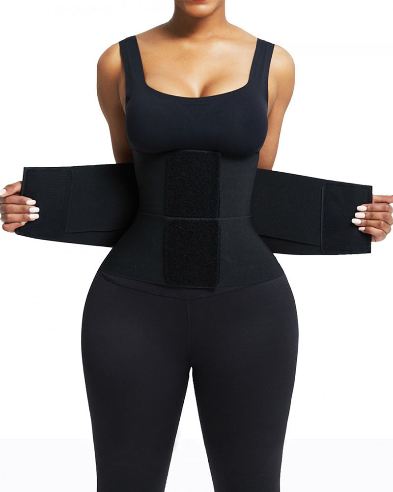 Triple Wrap Tummy Control Waist Trainer Belt - Zarela