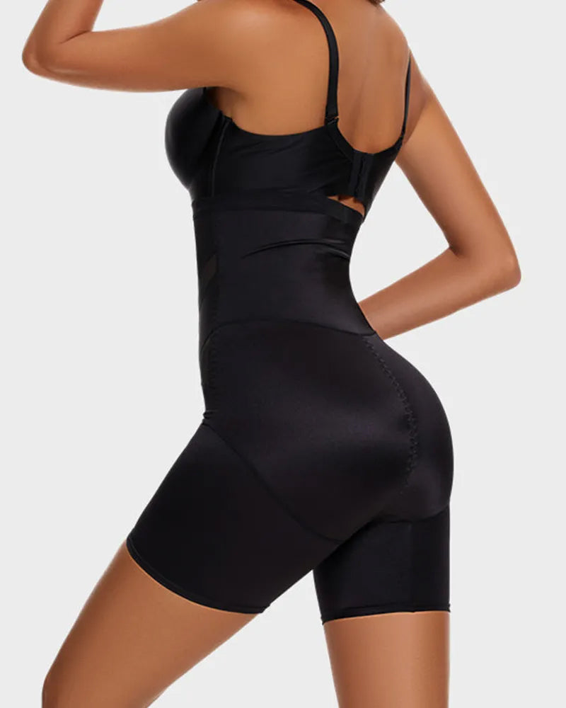 Crossover Bandage High Waist Hip-Lifting Shorts - Zarela