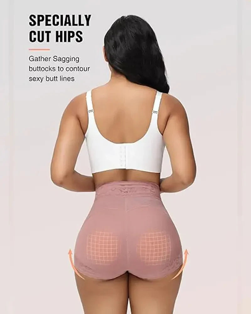 High Waist Seamless Butt Lifting Shorts - Zarela