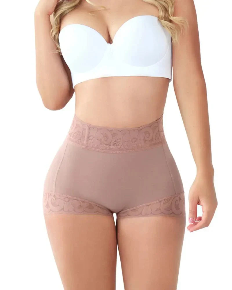 High Waist Seamless Butt Lifting Shorts - Zarela