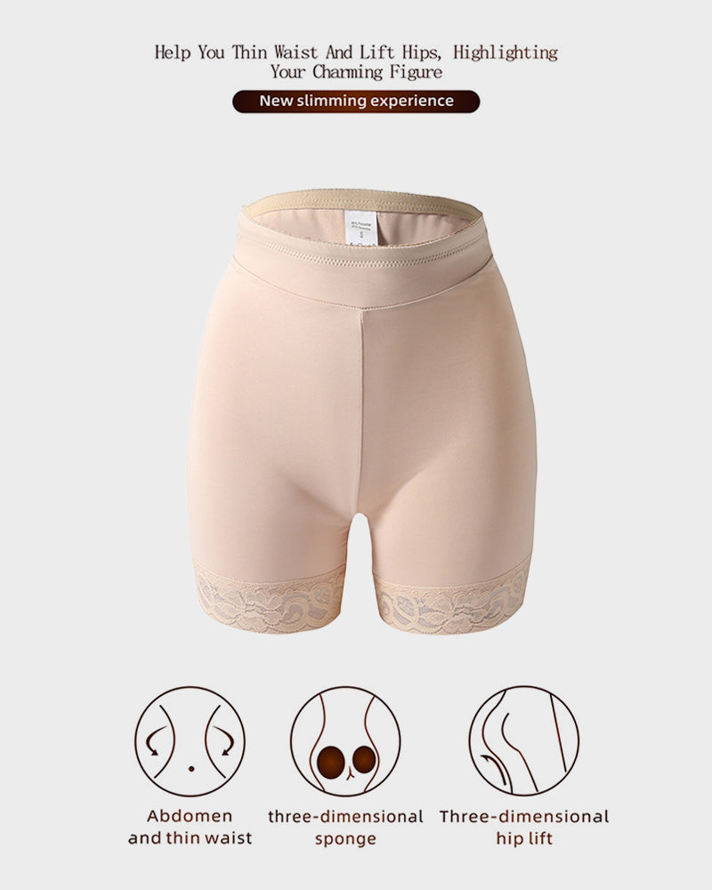 Premium Butt Lifting Shorts with Removable Hip Pads - Zarela