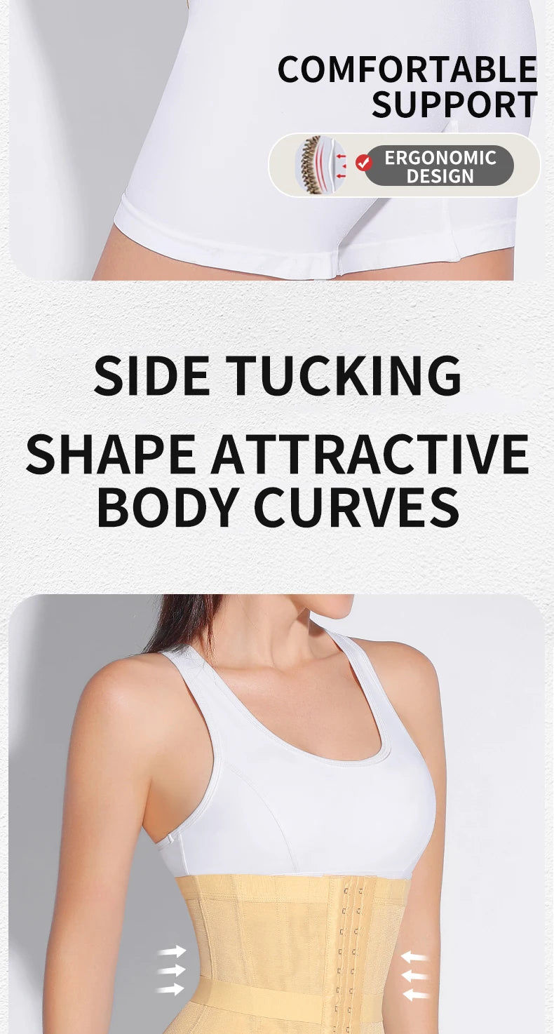 MISTHIN Woman Waist Trainer Breathable Women's Shaper Modeling Strap Corset Slimming Belt Women Underwear Body Shaper Shapewear