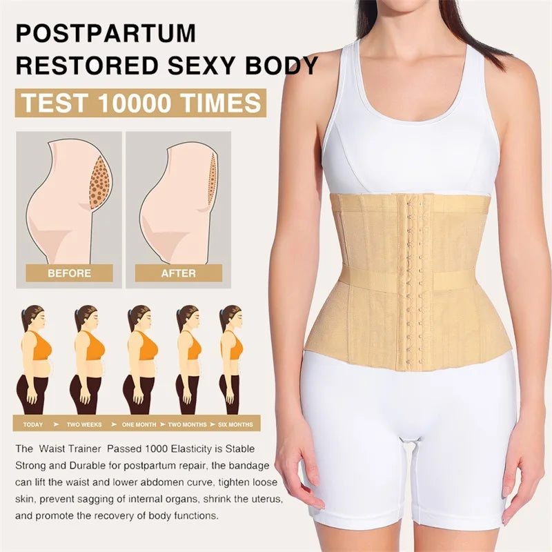 MISTHIN Woman Waist Trainer Breathable Women's Shaper Modeling Strap Corset Slimming Belt Women Underwear Body Shaper Shapewear