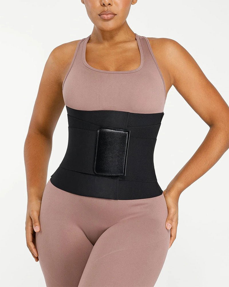 Triple Wrap Waist Trainer Belt — 3 Layer Tummy Control Love Handles | Zarela