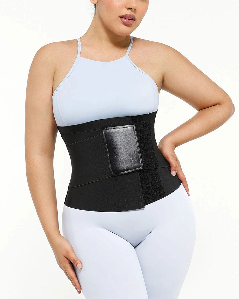 Triple Wrap Waist Trainer Belt — 3 Layer Tummy Control Love Handles | Zarela