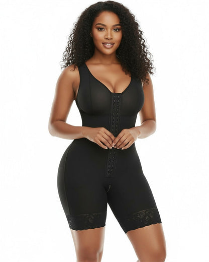 Plus Size Postpartum Shaper Bodysuit With Bra — Tummy Control XS to 4XL | Zarela