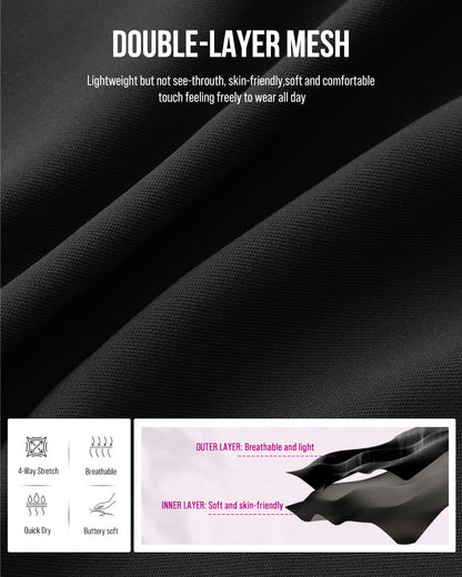 PowerMesh Double-Layer Waist Trainer Shapewear - Zarela