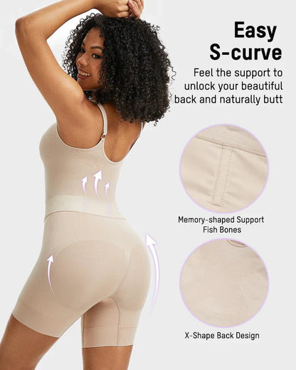 All-in-One Full Body Sculpting Bodysuit — Easy Off, All Day Comfort | Zarela