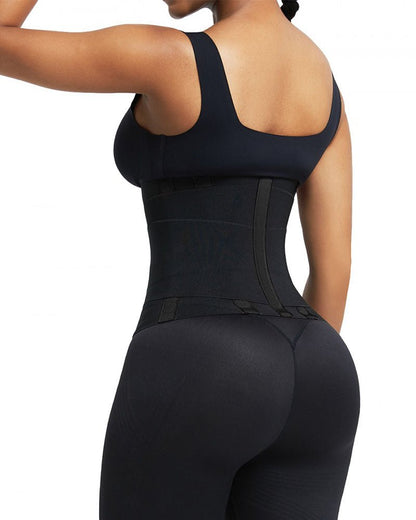 Triple Wrap Waist Trainer Belt — 3 Layer Tummy Control Love Handles | Zarela