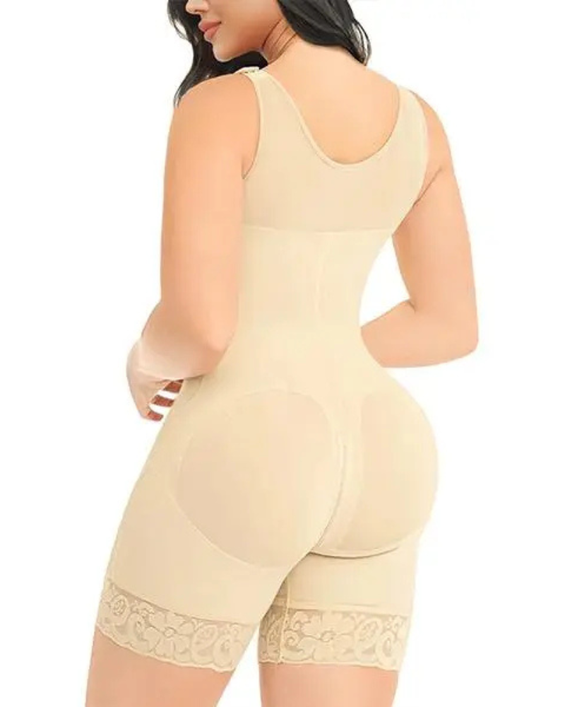 Flash Sale Extra Plus Size Shaper Bodysuit Tummy Control Shapewear With Bra - Zarela