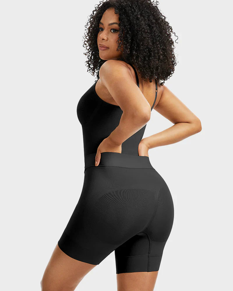 All-in-One Sculpting Bodysuit with Easy-Off Design - Zarela