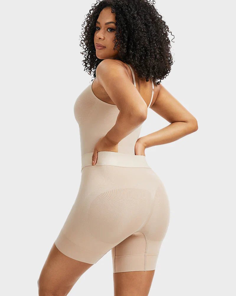 Sculpting bodysuit easy off back view nude tummy control - Zarela