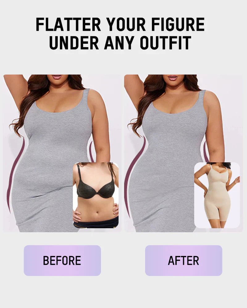 All-in-One Full Body Sculpting Bodysuit — Easy Off, All Day Comfort | Zarela