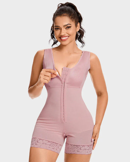 Plus Size Postpartum Shaper Bodysuit With Bra — Tummy Control XS to 4XL | Zarela