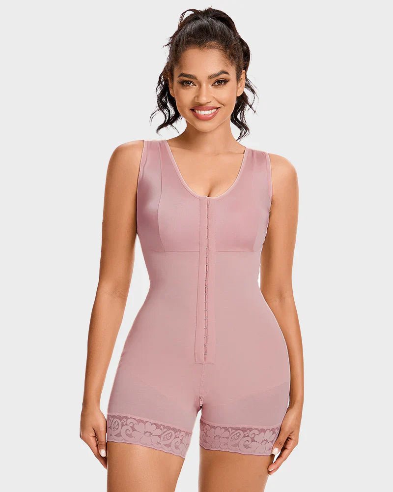 Plus Size Postpartum Shaper Bodysuit With Bra — Tummy Control XS to 4XL | Zarela