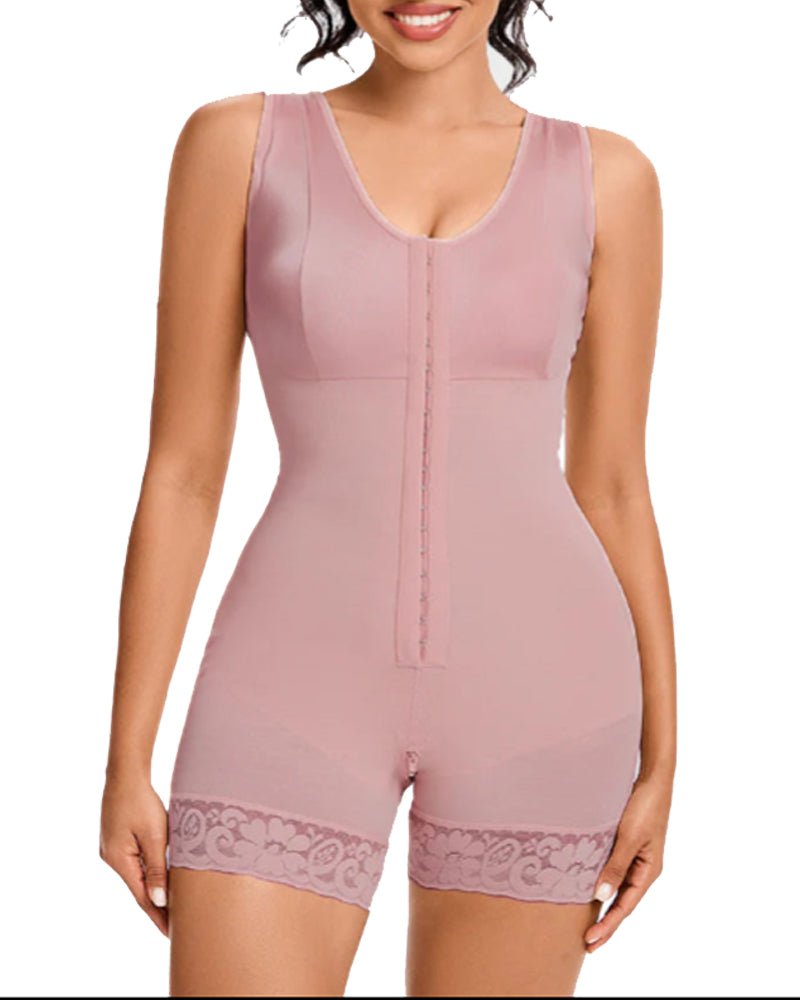 Plus Size Postpartum Shaper Bodysuit With Bra — Tummy Control XS to 4XL | Zarela