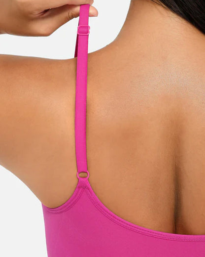 Tummy Control Bodysuit Seamless Sculpting Snatched Waist Body Suit Thong - Zarela