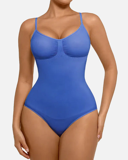 Tummy Control Bodysuit Seamless Sculpting Snatched Waist Body Suit Thong - Zarela