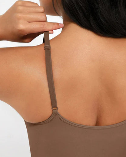 Tummy Control Bodysuit Seamless Sculpting Snatched Waist Body Suit Thong - Zarela