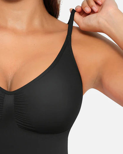 Tummy Control Bodysuit Seamless Sculpting Snatched Waist Body Suit Thong - Zarela