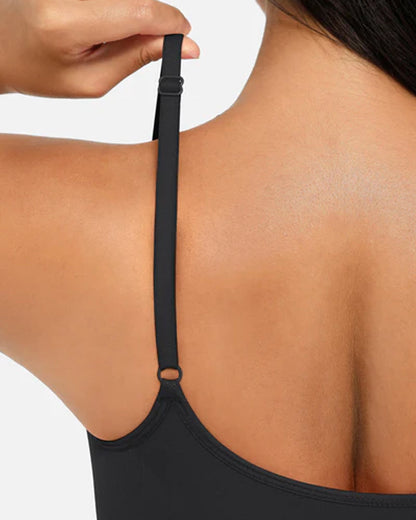 Tummy Control Bodysuit Seamless Sculpting Snatched Waist Body Suit Thong - Zarela