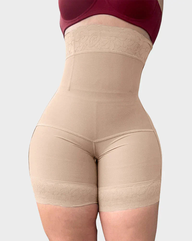 High Waist Shorts Thigh Slimmer - Zarela