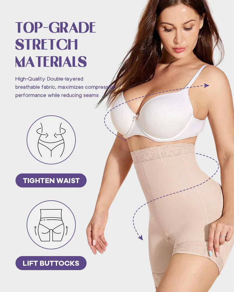 High Waist Shorts Thigh Slimmer - Zarela
