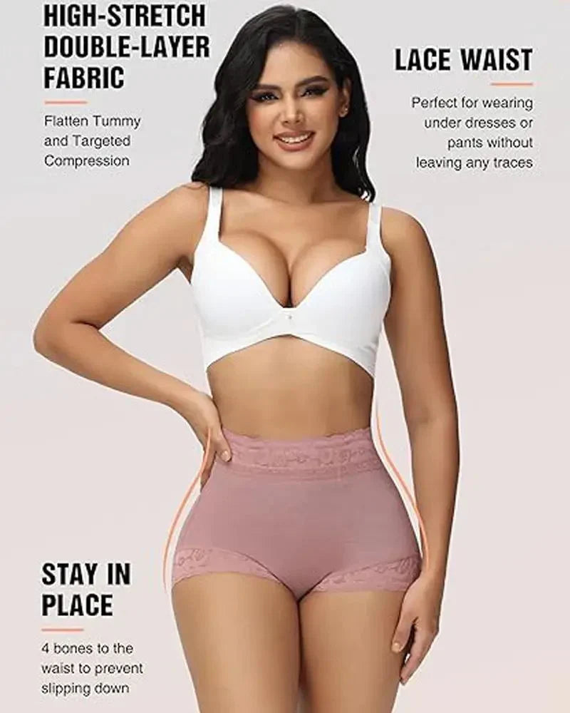 High Waist Seamless Butt Lifting Shorts - Zarela