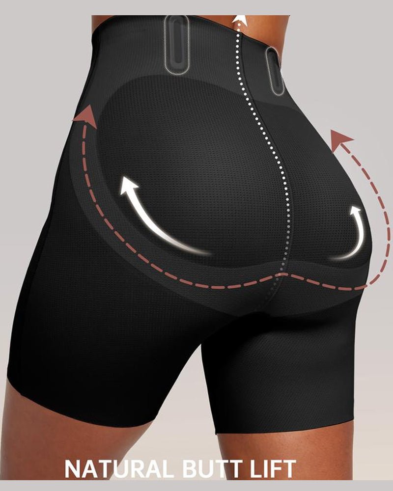 Breathable Butt Lifting Shorts — Light Daily Tummy Control Everyday Wear | Zarela