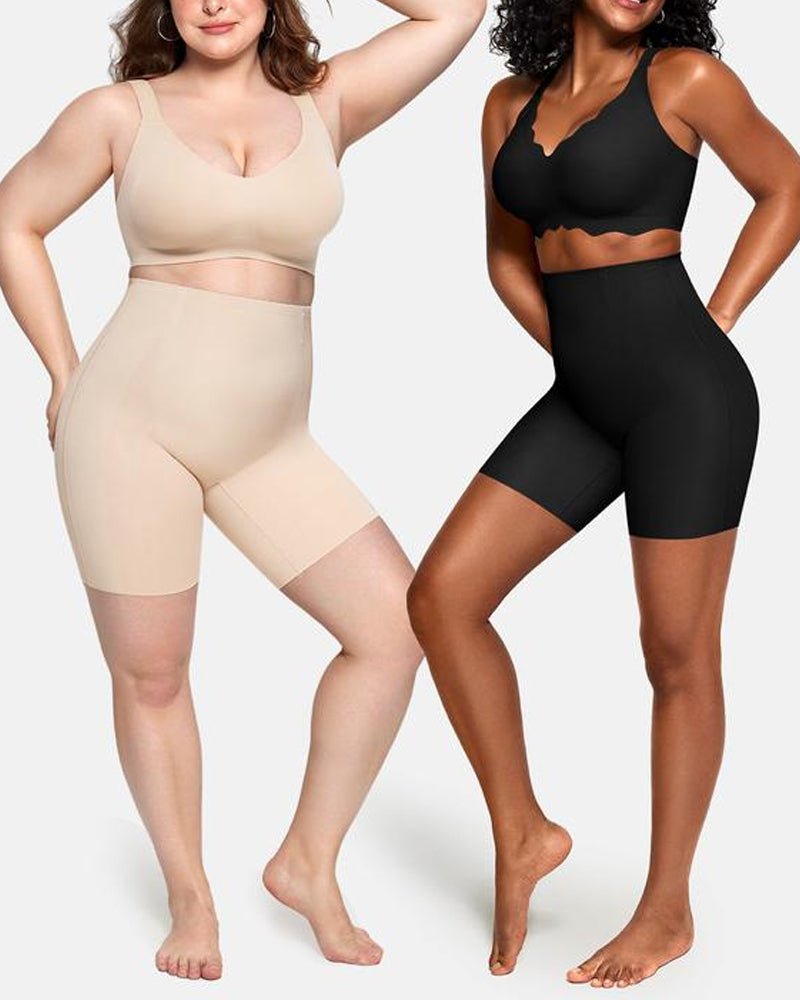 Breathable Butt Lifting Shorts — Light Daily Tummy Control Everyday Wear | Zarela