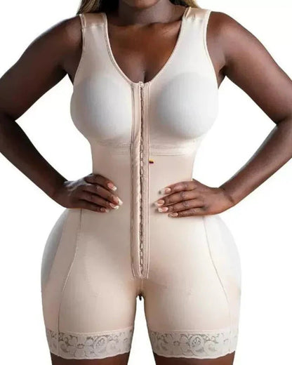 Stage 2 Colombian Faja Bodysuit Postpartum — Maximum Compression With Bra | Zarela