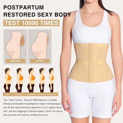 MISTHIN Woman Waist Trainer Breathable Women's Shaper Modeling Strap Corset Slimming Belt Women Underwear Body Shaper Shapewear