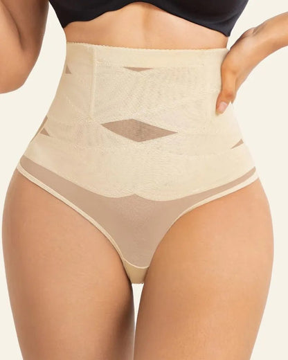 High Waist Cross Shaping Briefs Women — Non Roll Tummy Control Everyday | Zarela