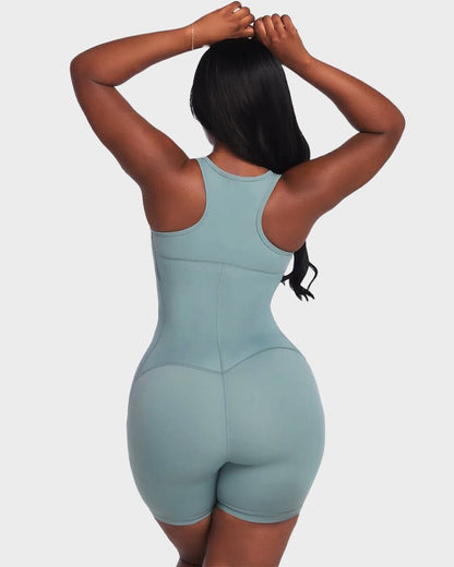 Sculpt &amp; Sweat Sauna Workout Romper - Zarela
