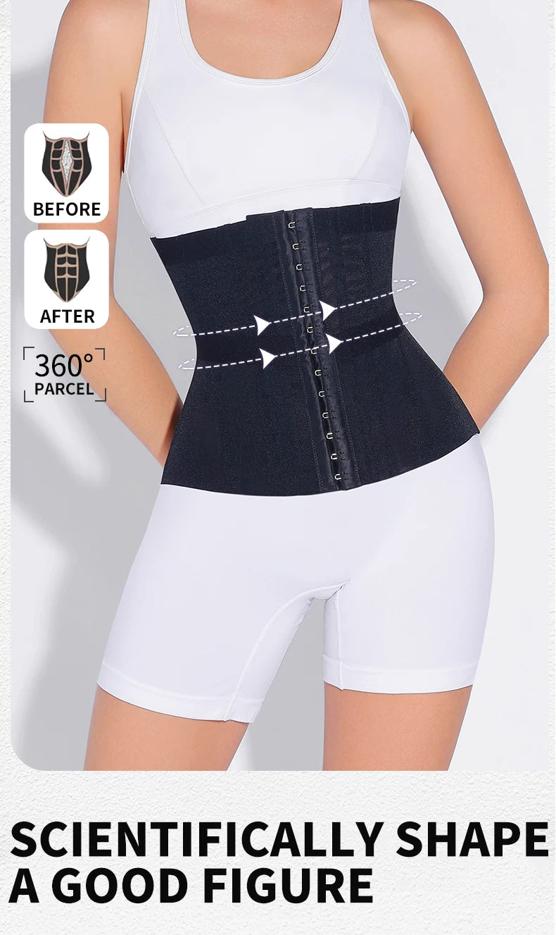 MISTHIN Woman Waist Trainer Breathable Women's Shaper Modeling Strap Corset Slimming Belt Women Underwear Body Shaper Shapewear