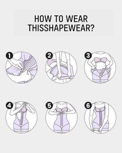 All Day Every Day Seamless Compression Bodysuit — Tummy Control Daily Wear | Zarela