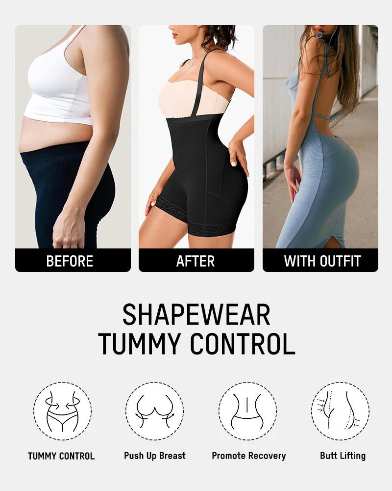 All Day Every Day Seamless Compression Bodysuit — Tummy Control Daily Wear | Zarela