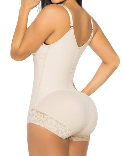 Colombian Open Bust Body Shaper Bodysuit — Wear Your Own Bra | Zarela