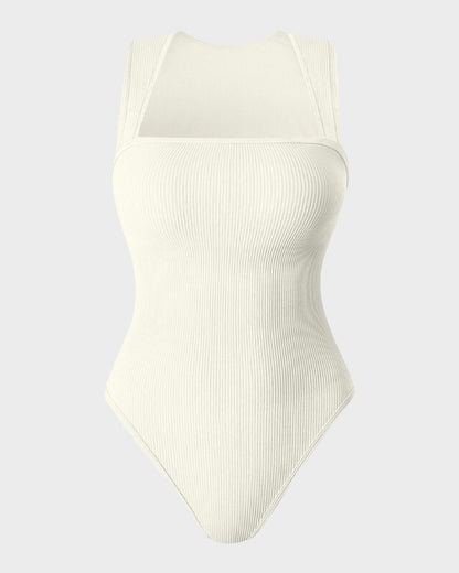 Everyday Shapewear Cami Tank Bodysuit — Tummy Control Sleeveless | Zarela
