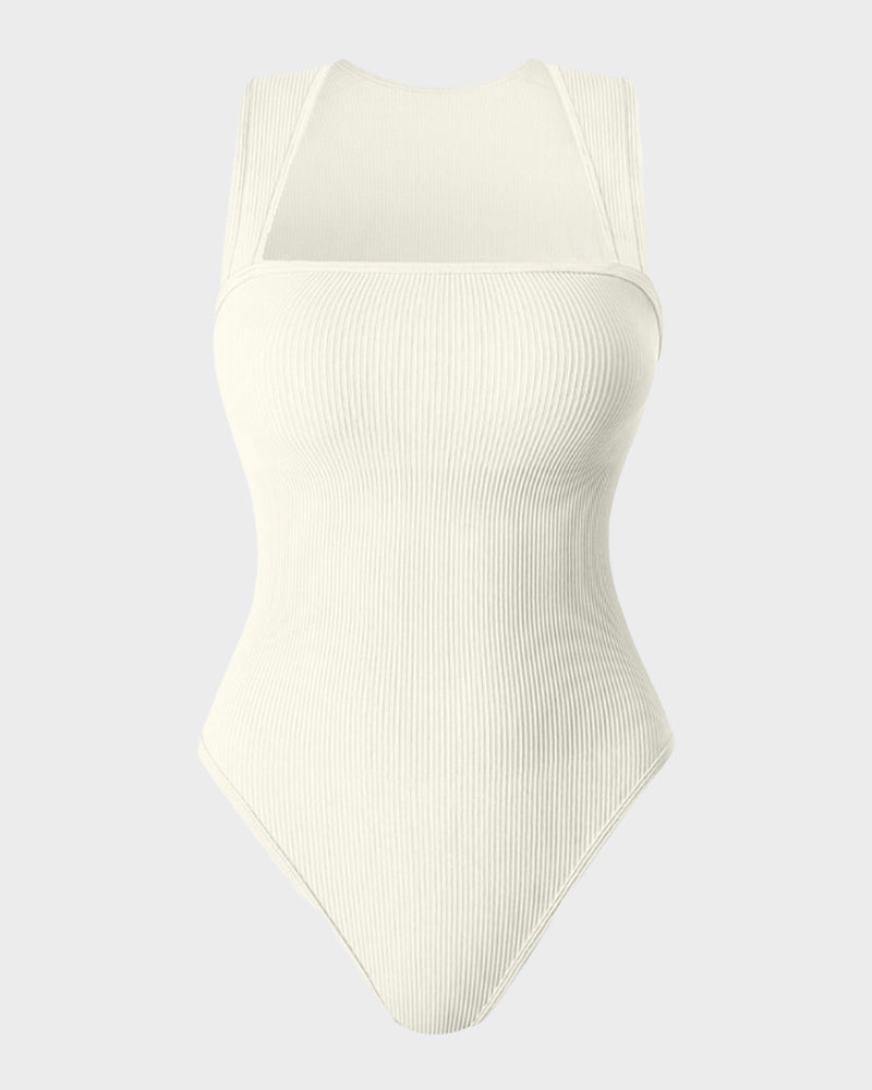 Everyday Shapewear Cami Tank Bodysuit — Tummy Control Sleeveless | Zarela