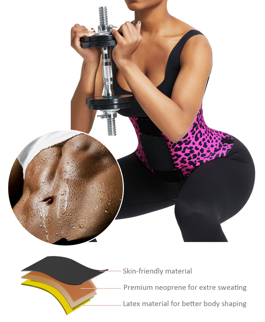 Triple Wrap Tummy Control Waist Trainer Belt - Zarela