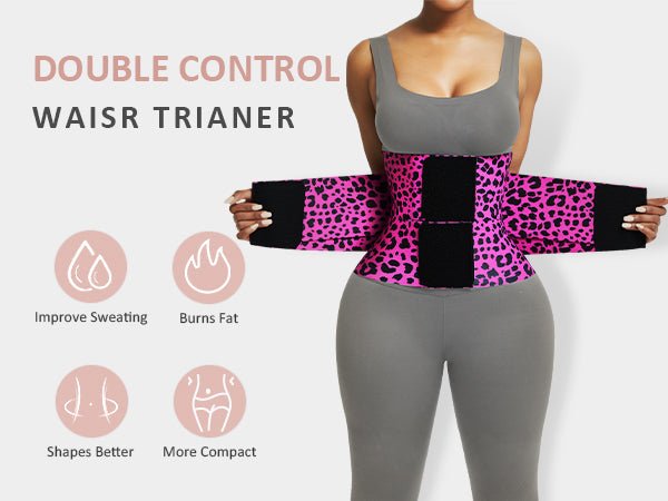 Triple Wrap Waist Trainer Belt — 3 Layer Tummy Control Love Handles | Zarela
