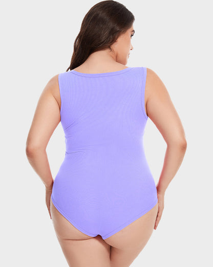 Everyday Shapewear Cami Tank Bodysuit — Tummy Control Sleeveless | Zarela
