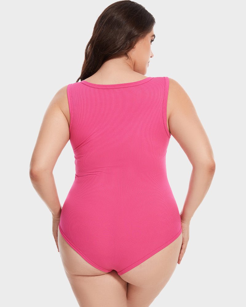 Everyday Shapewear Cami Tank Bodysuit — Tummy Control Sleeveless | Zarela