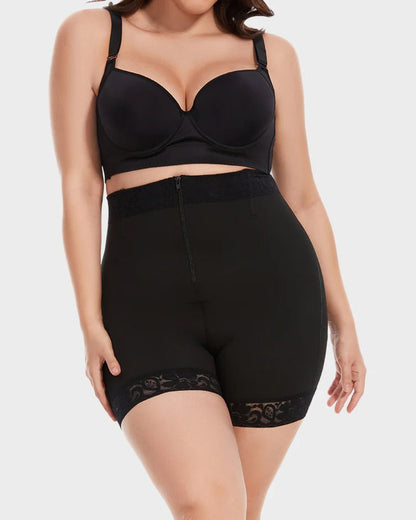 Butt lifting tummy control shorts women black hourglass - Zarela