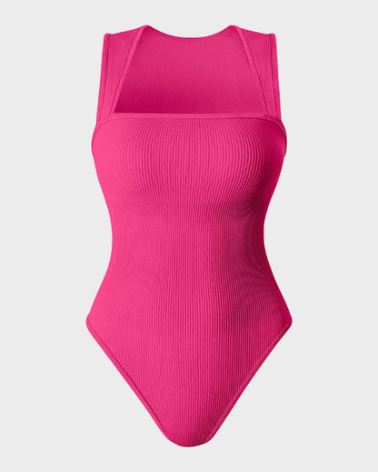 Everyday Shapewear Cami Tank Bodysuit — Tummy Control Sleeveless | Zarela