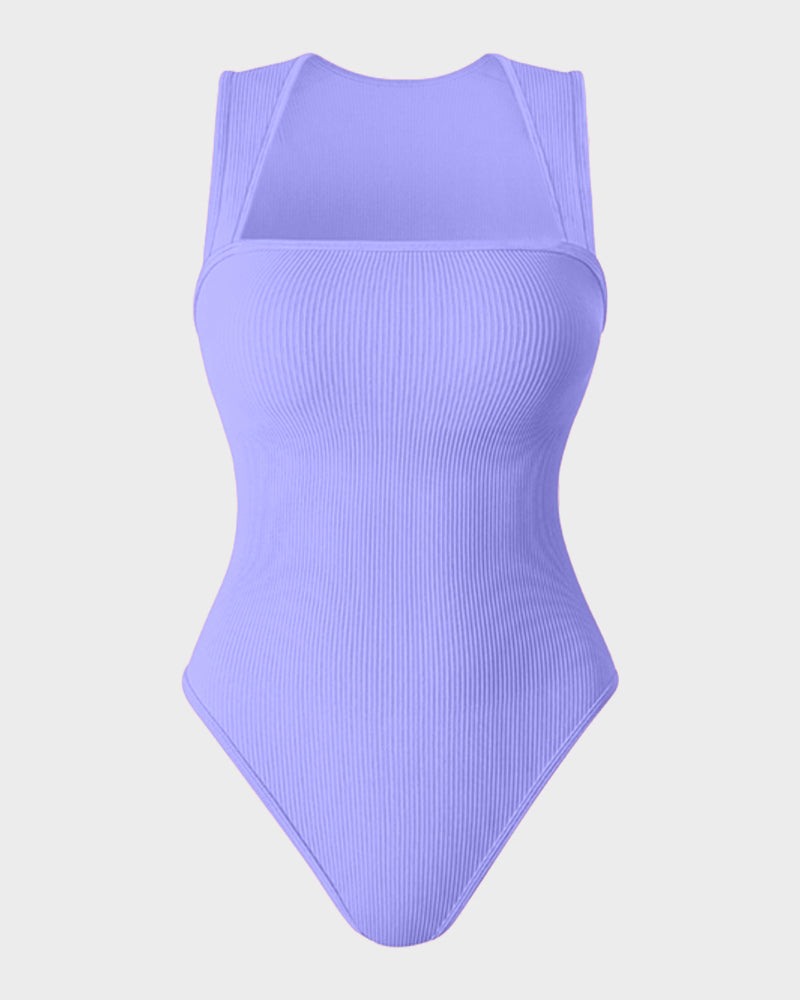 Everyday Shapewear Cami Tank Bodysuit — Tummy Control Sleeveless | Zarela