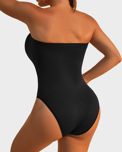 Strapless Tummy Control Sculpting Bodysuit - Zarela