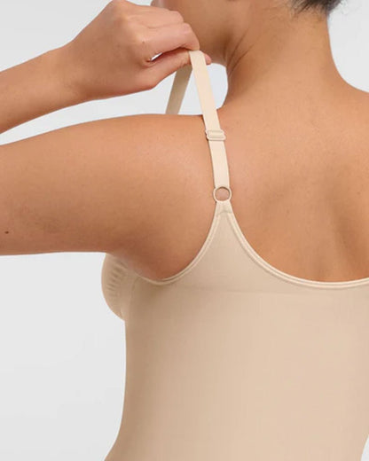 Seamless Covered Bust Full Body Shaper Jumpsuit — Zero Panty Lines | Zarela